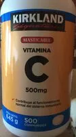 Mängden socker i Vitamina c