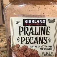Mängden socker i Praline pecans