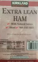 Mängden socker i Extra Lean Ham