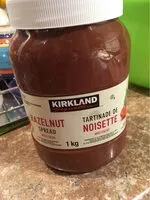 Mängden socker i Hazelnut spread with cocoa