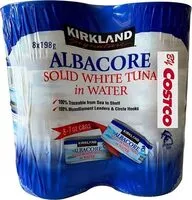 Mängden socker i Solid While Albacore Tuna in Water