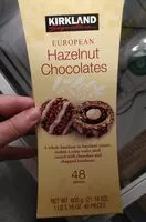 Mängden socker i European Hazelnut Chocolates Kirkland