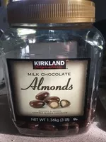 Mängden socker i Milk Chocolate Almonds