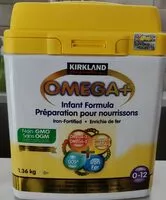 Mängden socker i omega + infant formula