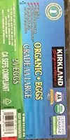 Mängden socker i Organic Eggs - Grade AA Large