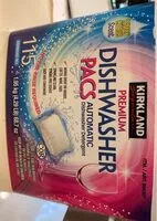 Mängden socker i Premium dishwasher pacs