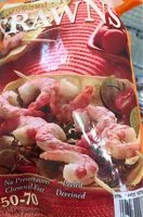 Mängden socker i PRAWNS