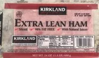 Mängden socker i Extra Lean Ham