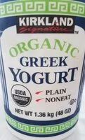 Mängden socker i Organic Greek Yogurt