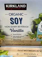 Mängden socker i bebida de soya orgánica sabor vainilla