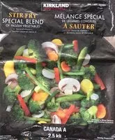 Mängden socker i Mélange spécial de légumes congelés