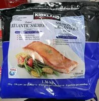 Mängden socker i Atlantic Salmon Saumon de l'atlantique