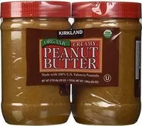 Mängden socker i Organic peanut butter count