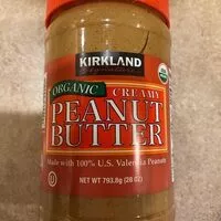 Mängden socker i Organic Peanut butter
