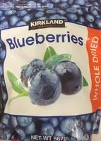 Dried blueberries