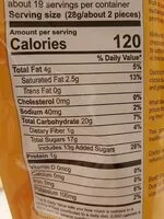 Mängden socker i Kirkland Signature Dark Chocolate Covered Mangoes