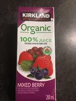 Mängden socker i Jus biologique 100% Mélange de baies