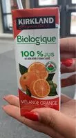 Mängden socker i Organic 100% juice - orange blend