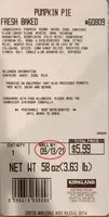 Mängden socker i Fresh Baked Pumpkin Pie