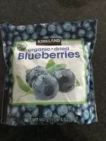 Mängden socker i Whole dried blueberries