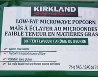 Mängden socker i Low-Fat Microwave Popcorn