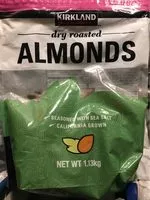 Mängden socker i Dry roasted Almonds