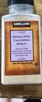 Mängden socker i Granulated california garlic