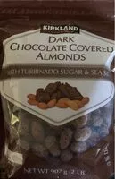 Mängden socker i Dark Chocolate Covered Almonds