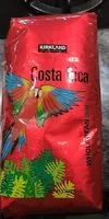 Mängden socker i Costa Rica whole bean coffee