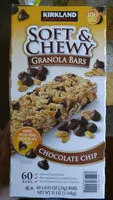 Mängden socker i Soft & Chewy Granola Bars, Chocolate Chip