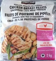 Mängden socker i Filets de poitrine de poulet assaisonnées