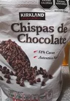 Mängden socker i Chispas de chocolate