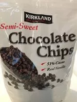 Mängden socker i Kirkland Semi-sweet Chocolate Chips 51% Cacao