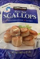 Mängden socker i Raw Sea Scallops