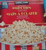 Mängden socker i Butter Flavour Microwave Popcorn