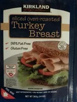 Mängden socker i Sliced Oven Roasted Turkey Breast