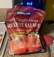 Mängden socker i Wild caught alaska sockeye salmon
