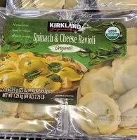 Mängden socker i Spinach and cheese ravioli