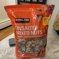 Mängden socker i Unsalted Mixed Nuts