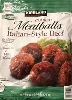 Mängden socker i Frozen Cooked Meatballs