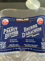 Mängden socker i Beurre d'arachide naturel