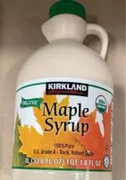 Mängden socker i Maple syrup