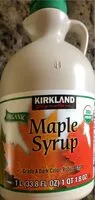 Mängden socker i Maple syrup