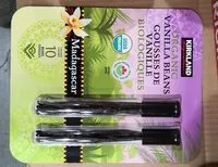 Mängden socker i Organic vanilla beans