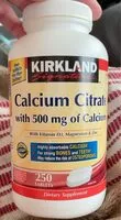 Mängden socker i Calcium citrate