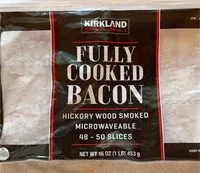 Mängden socker i Fully cooked bacon