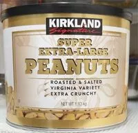 Mängden socker i Super extra large peanuts