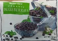 Mängden socker i Organic Blueberries