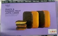 Mängden socker i Peach passion fruit jaffa cakes
