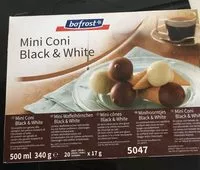 Mängden socker i Mini Coni Black & White, Vanille Und Schoko